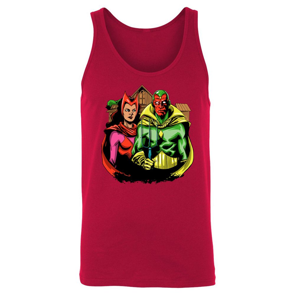 Unisex Jersey Tank - U64CUP2L - Red - 11