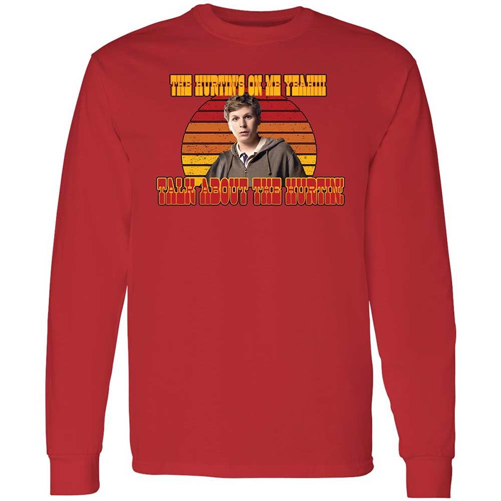 Long Sleeve T-Shirt - JWN83XKJ - Red - 11