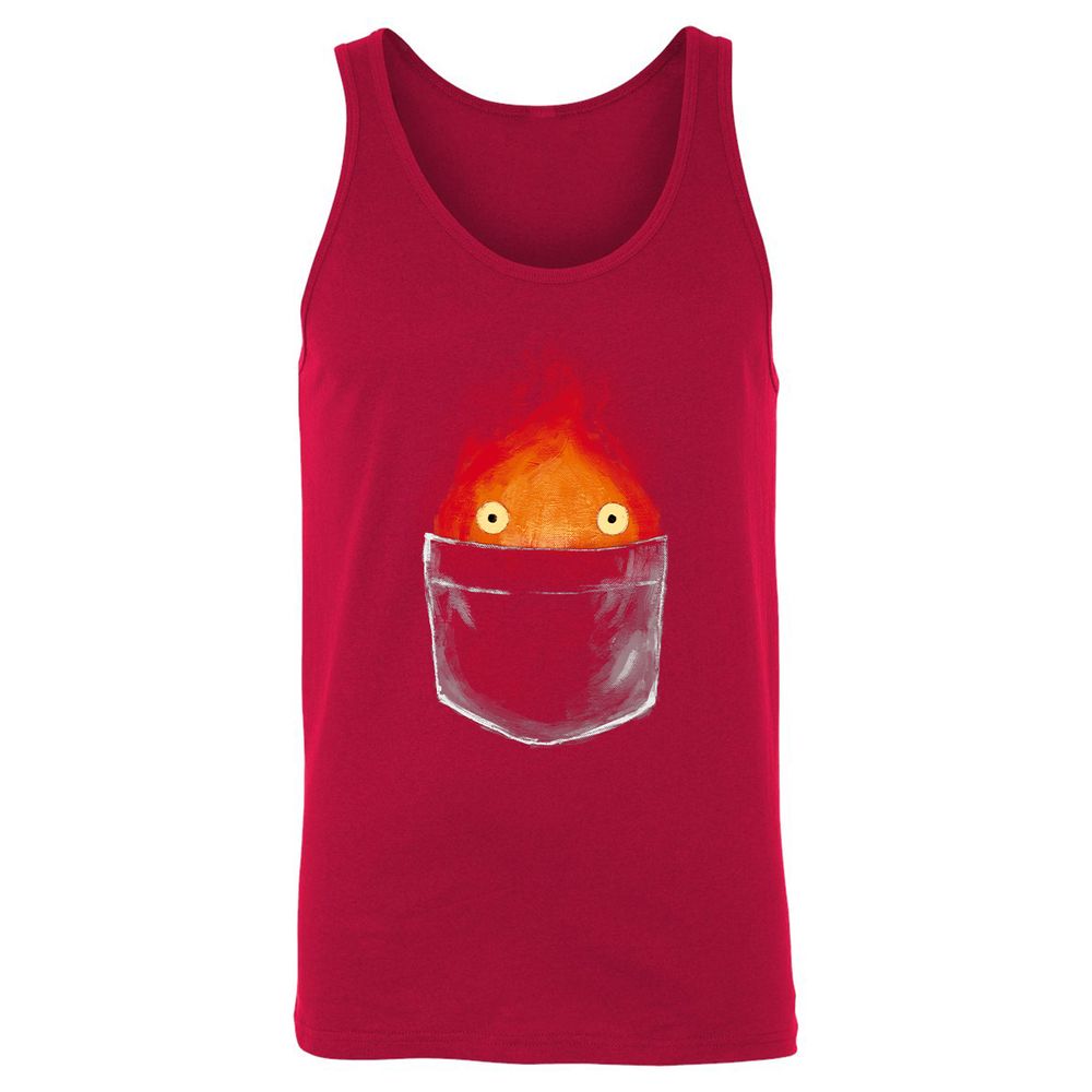 Unisex Jersey Tank - VD9VSYB6 - Red - 11