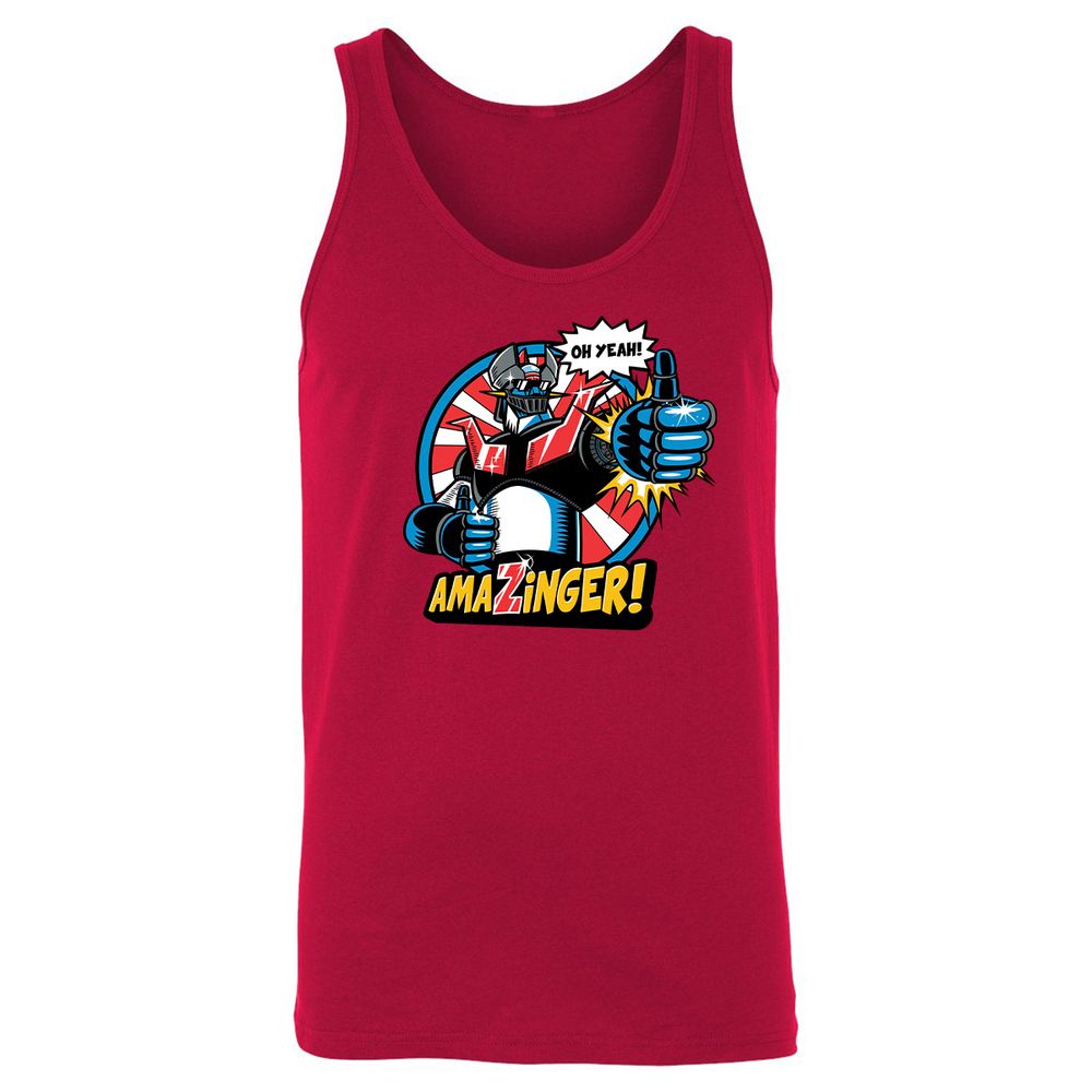 Unisex Jersey Tank - RXMMMPCM - Red - 11