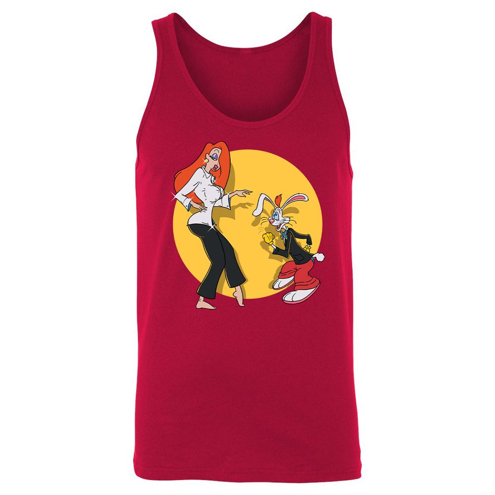 Unisex Jersey Tank - 13AC9NEK - Red - 11