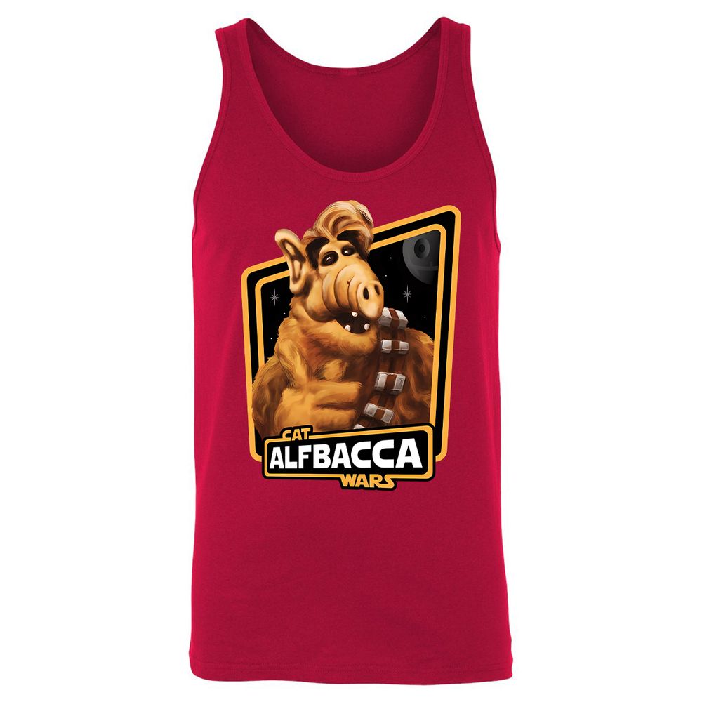 Unisex Jersey Tank - 8T9Y5LN9 - Red - 11