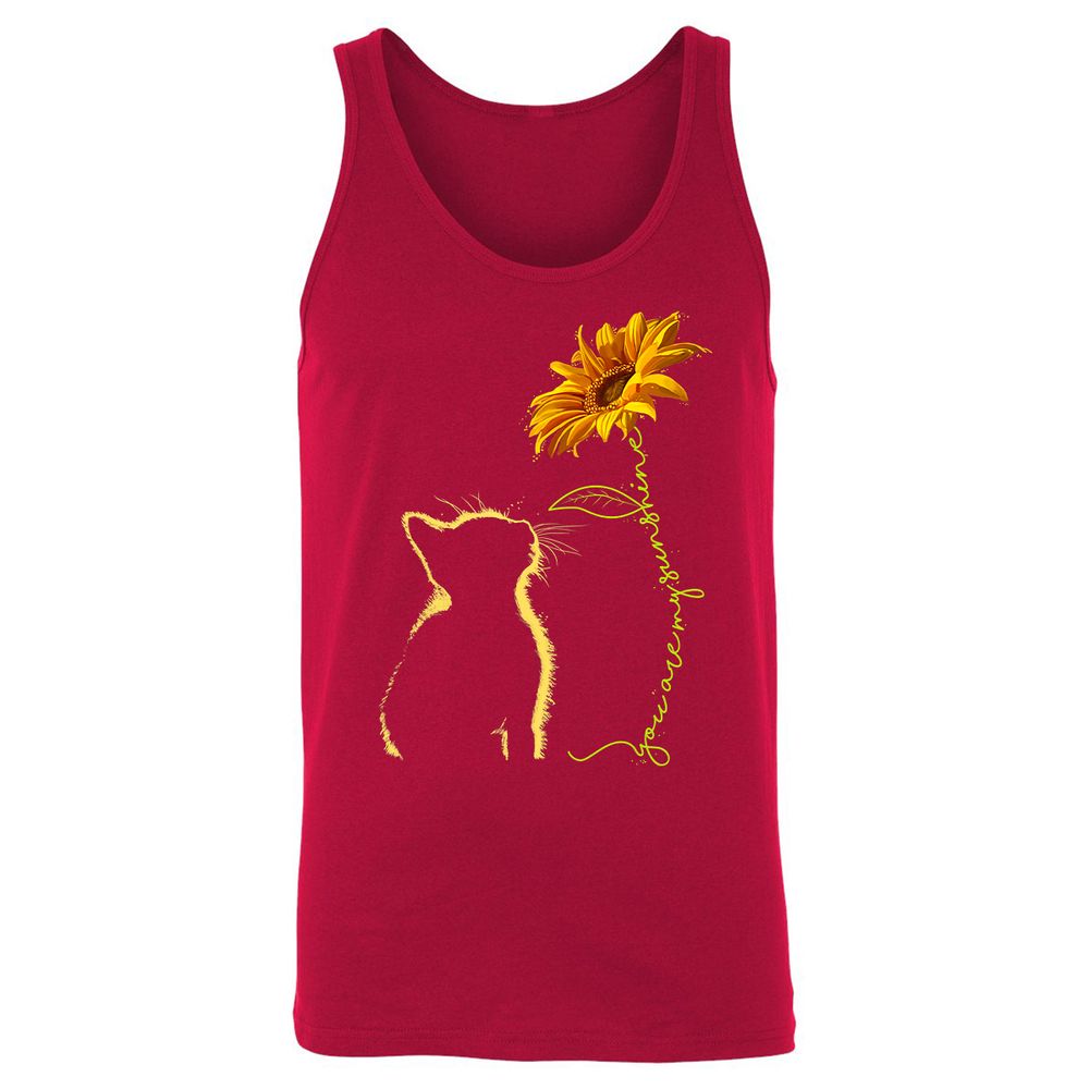 Unisex Jersey Tank - HZYMFWVL - Red - 11