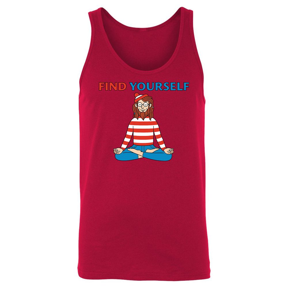 Unisex Jersey Tank - 4STMD6GZ - Red - 11