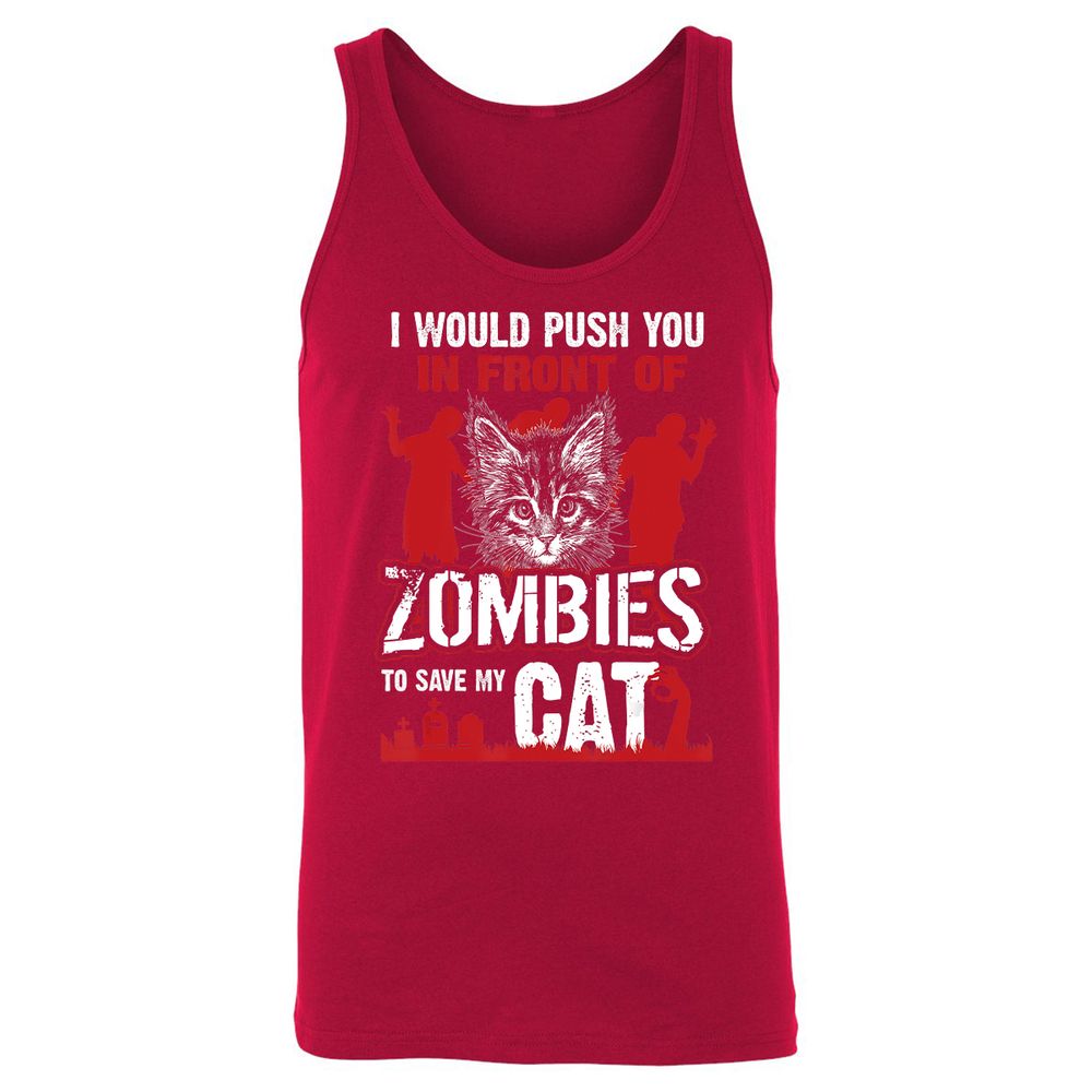 Unisex Jersey Tank - NMT9W4B4 - Red - 11