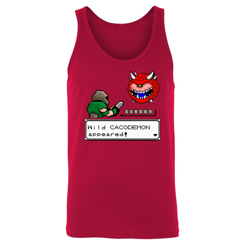 Unisex Jersey Tank - KLHKFKFM - Red - 11