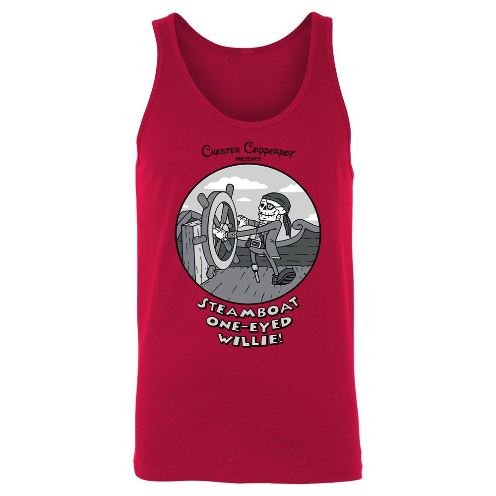 Unisex Jersey Tank - JX77AAGK - Red - 11