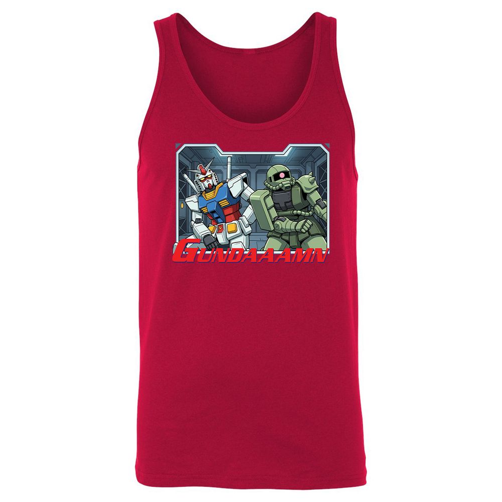 Unisex Jersey Tank - DKZ5N3ND - Red - 11