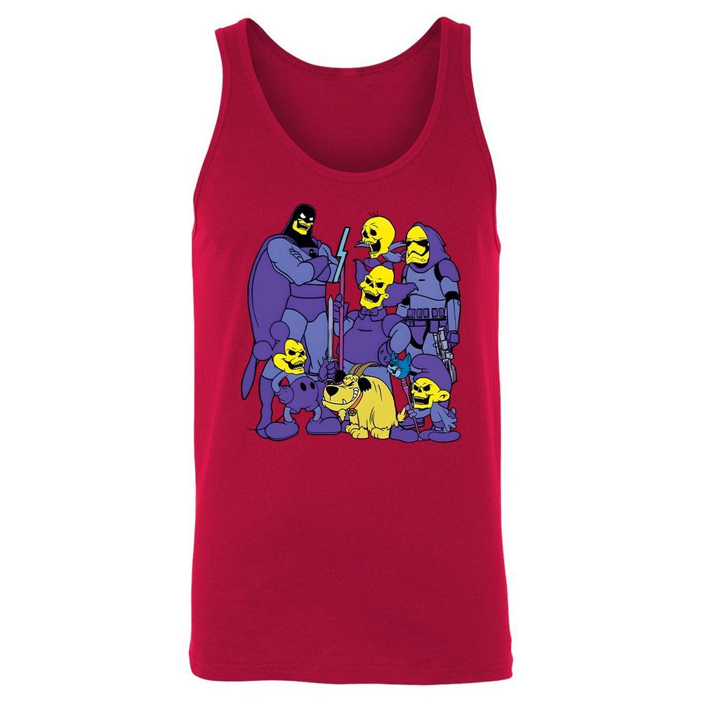 Unisex Jersey Tank - YGH8JK2M - Red - 11