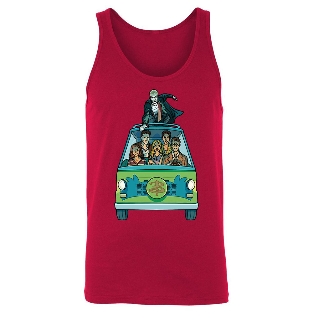 Unisex Jersey Tank - A3E8VEZW - Red - 11