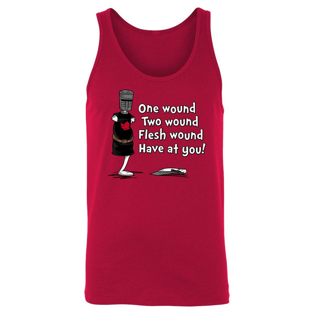 Unisex Jersey Tank - TYW7UXPF - Red - 11