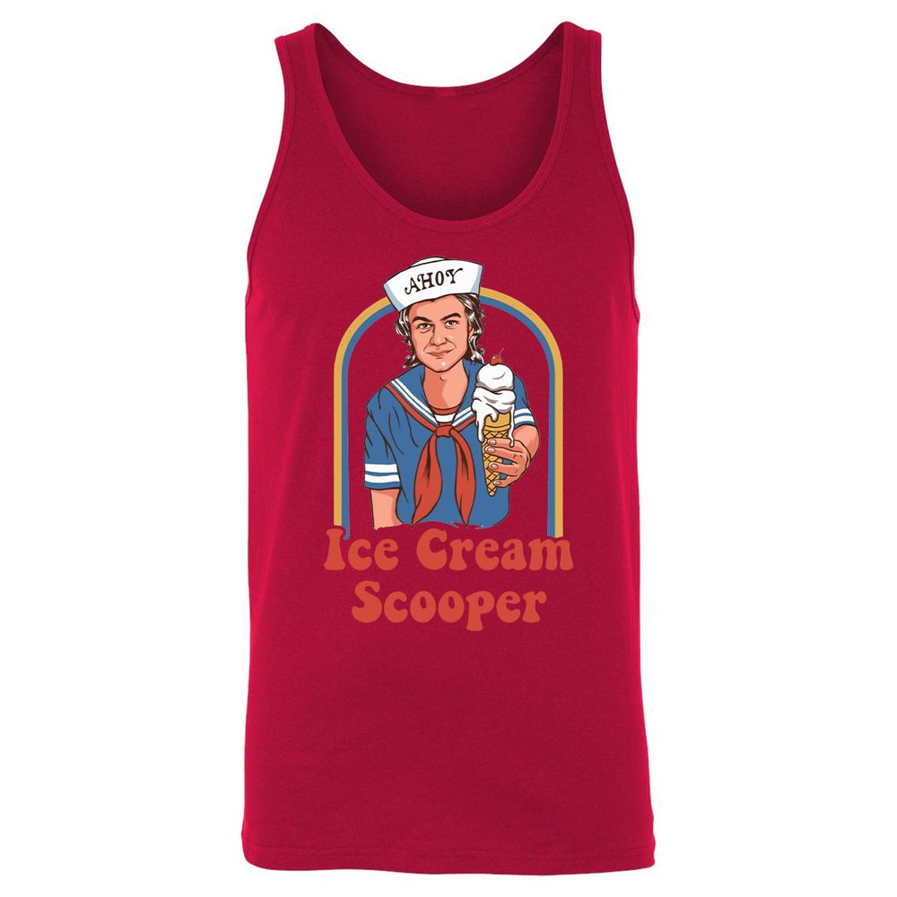 Unisex Jersey Tank - VJXNSC3E - Red - 11