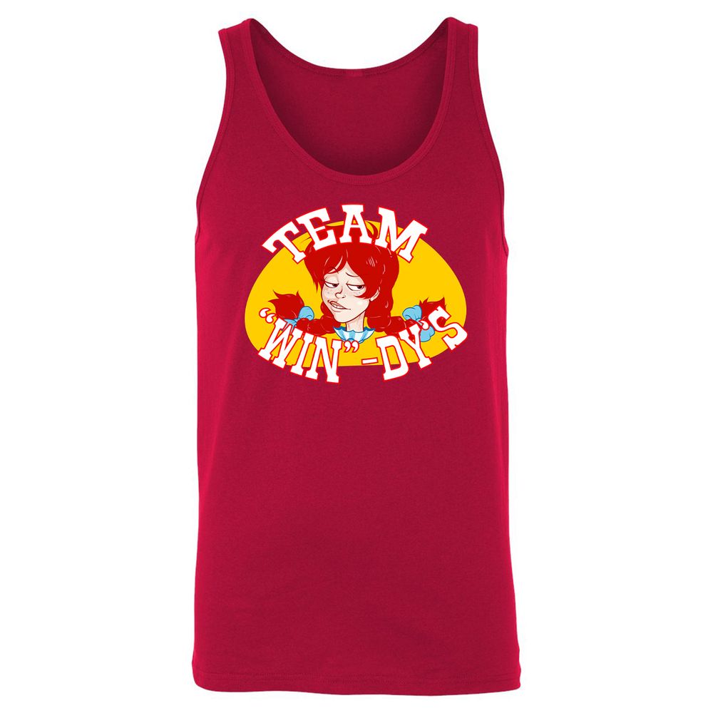 Unisex Jersey Tank - QZ8UMLJZ - Red - 11