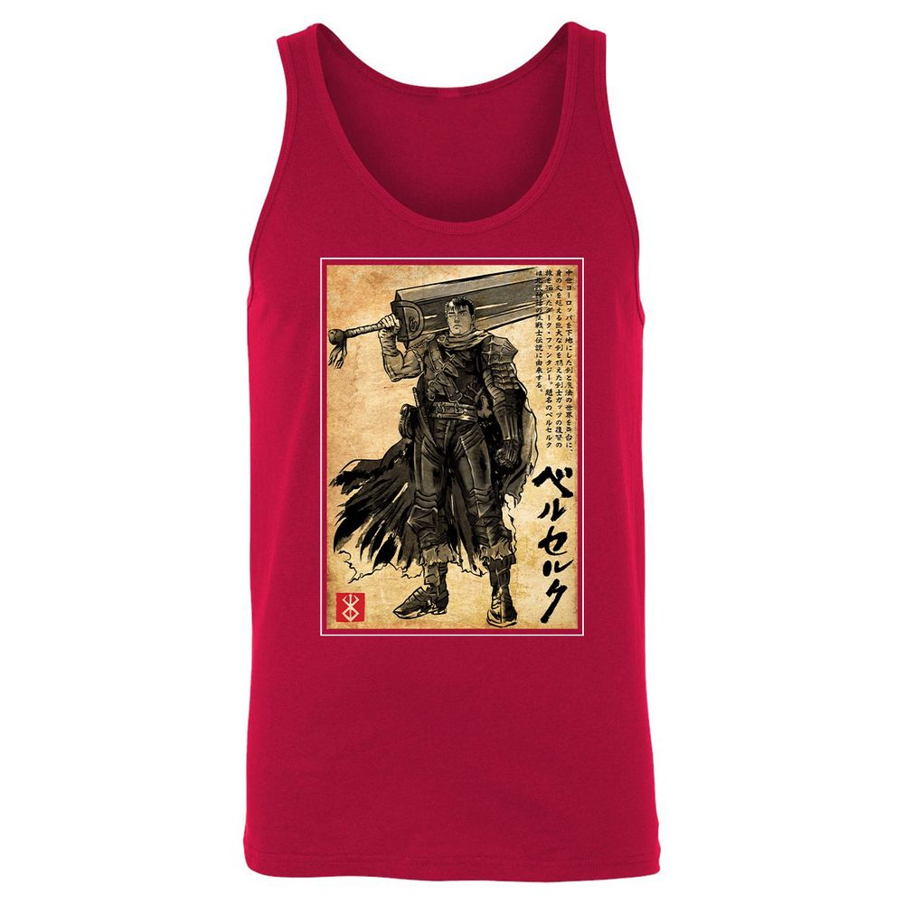 Unisex Jersey Tank - 8CNEYX9A - Red - 11