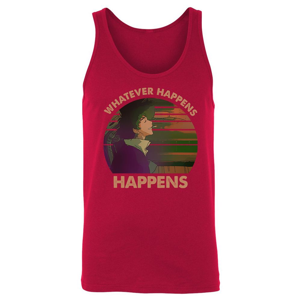 Unisex Jersey Tank - 5A3JGG2F - Red - 11