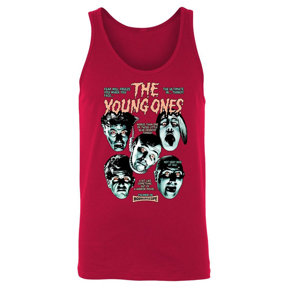 Unisex Jersey Tank - 32Q5HH9L - Red - 11