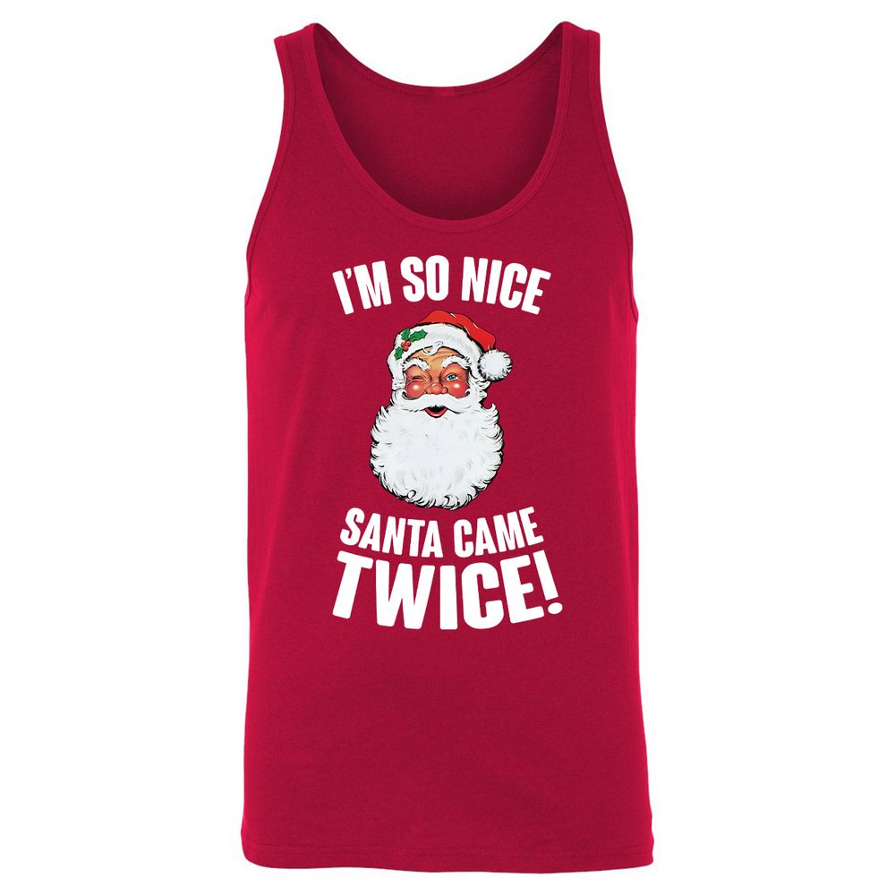I'm So Nice Santa Came Twice! - Red - 11