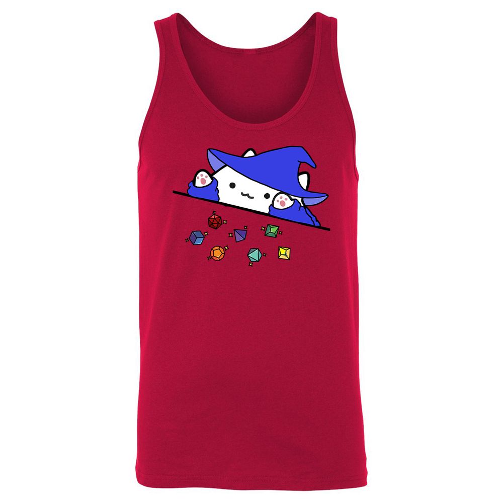 Unisex Jersey Tank - 54DHY2UR - Red - 11