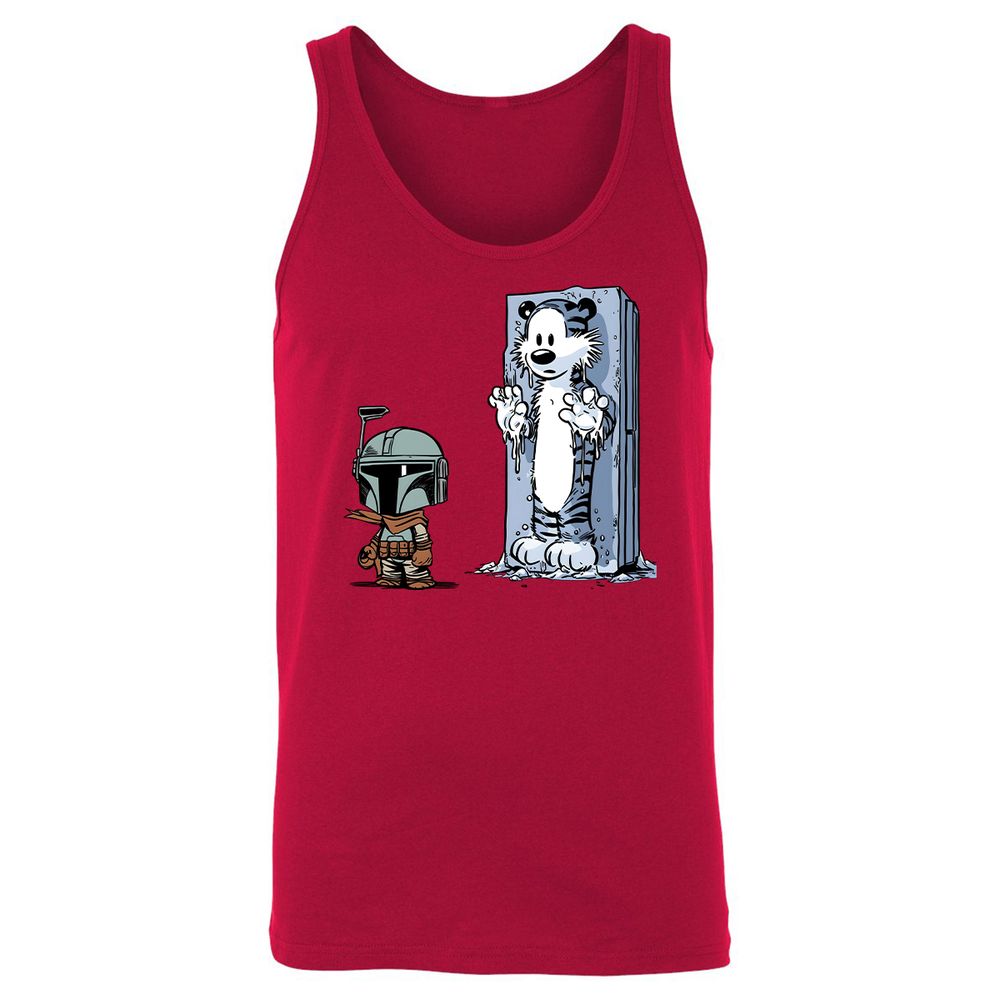 Unisex Jersey Tank - A3A6LXRU - Red - 11