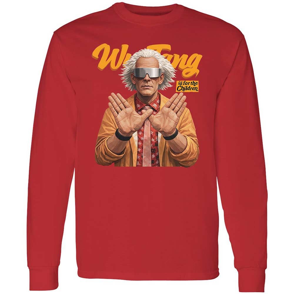 Long Sleeve T-Shirt - Black - Red - 11