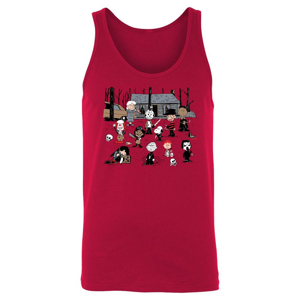 Unisex Jersey Tank - 42RXHH6J - Red - 11