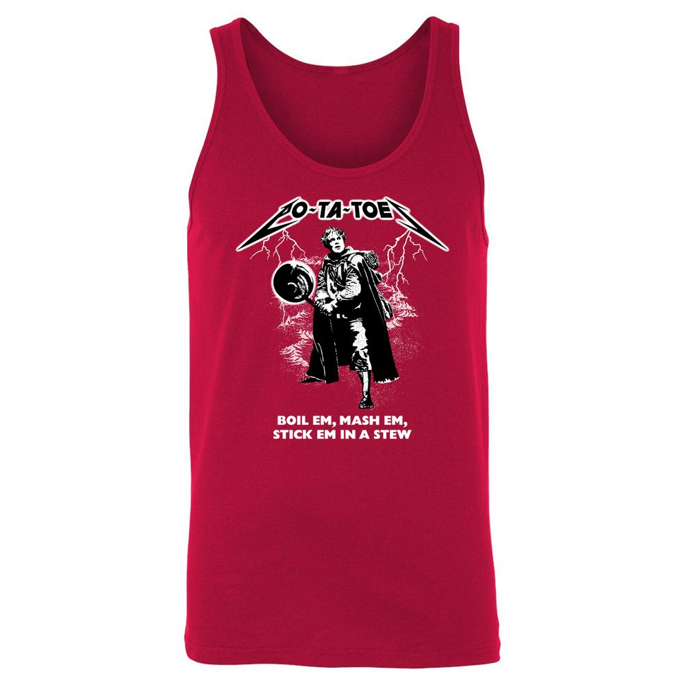 Unisex Jersey Tank - RF3SAS4E - Red - 11