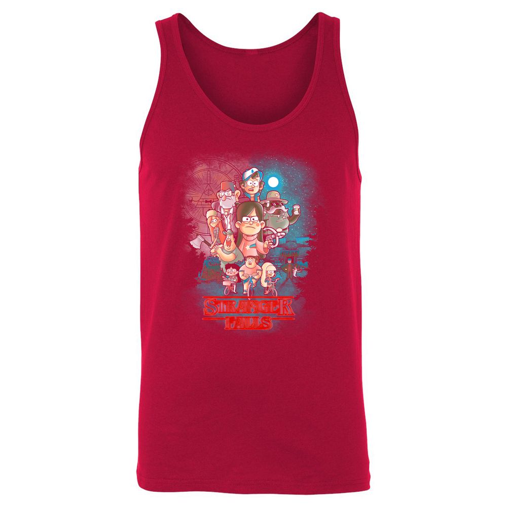 Unisex Jersey Tank - PSMQS35C - Red - 11