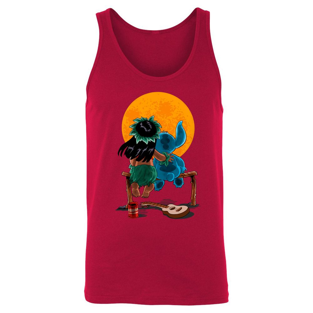 Unisex Jersey Tank - 7MYRRZML - Red - 11