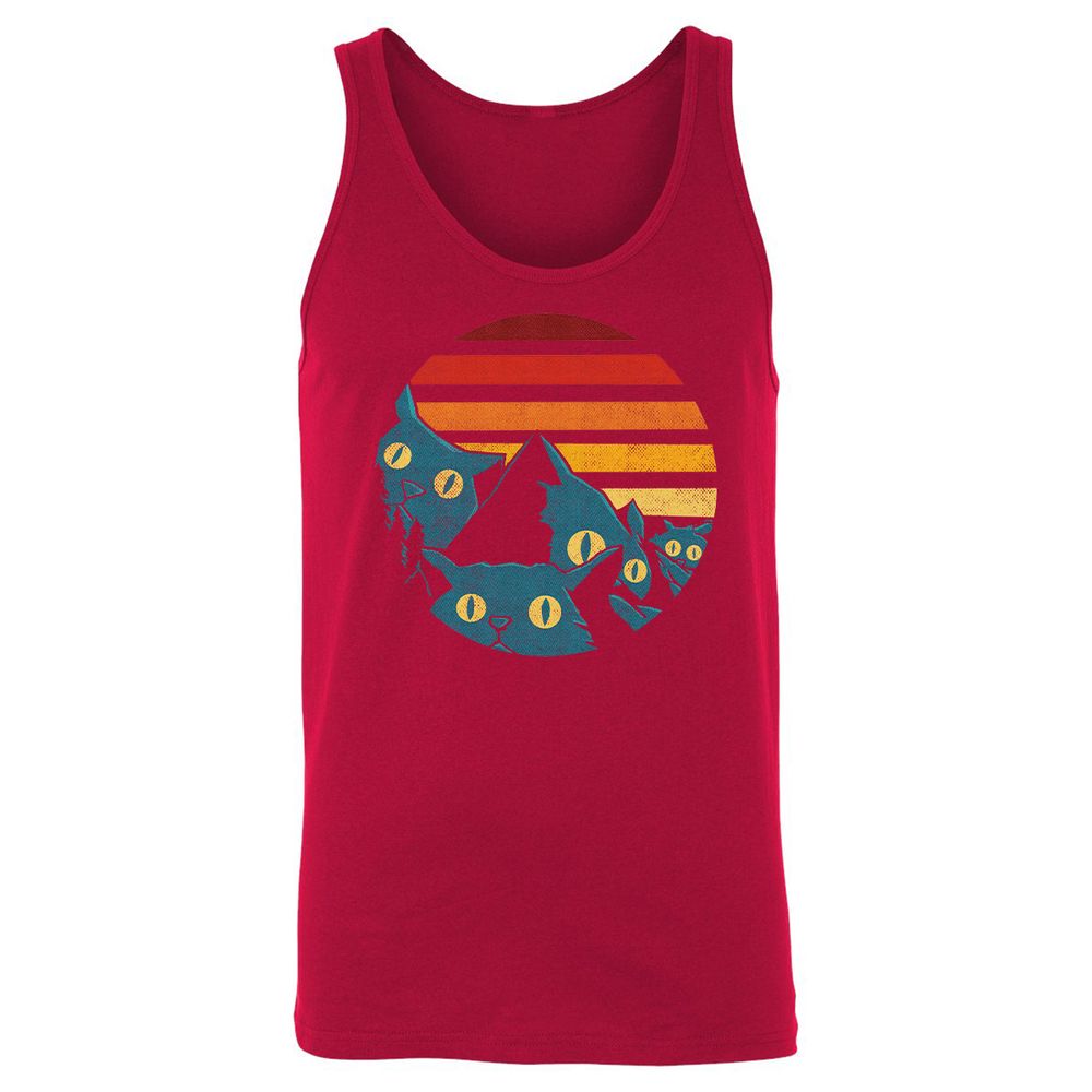 Unisex Jersey Tank - EVWET4L4 - Red - 11