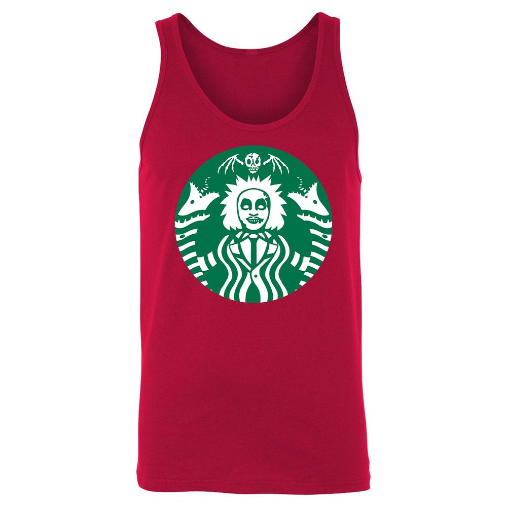 Unisex Jersey Tank - KJ8GATLQ - Red - 11