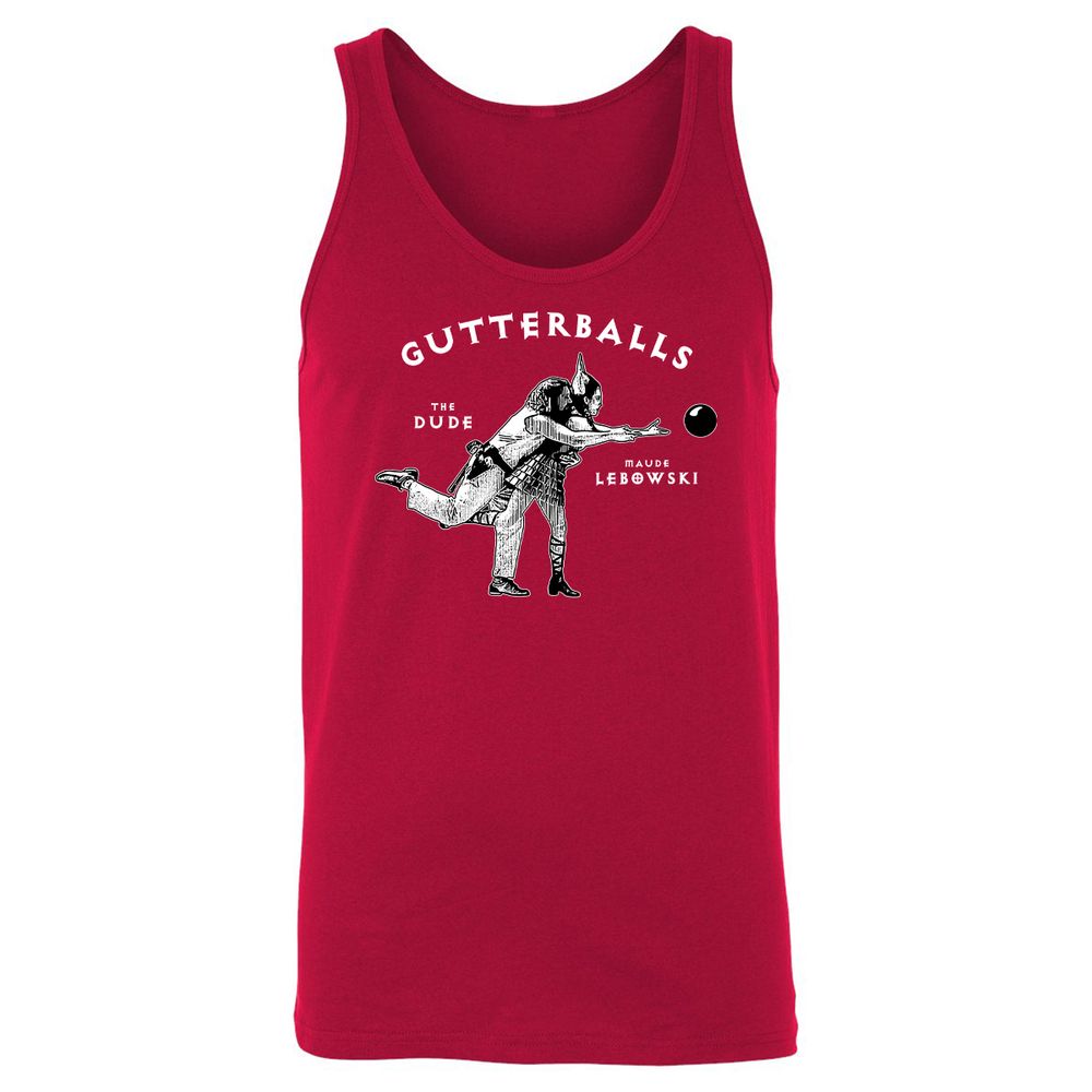 Unisex Jersey Tank - 7VJEUFFJ - Red - 11
