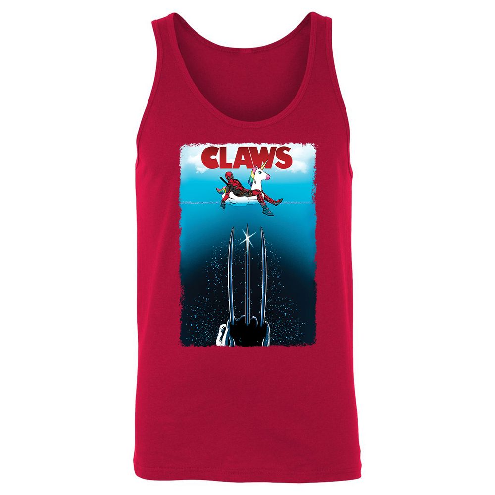 Unisex Jersey Tank - RFEP8QQH - Red - 11