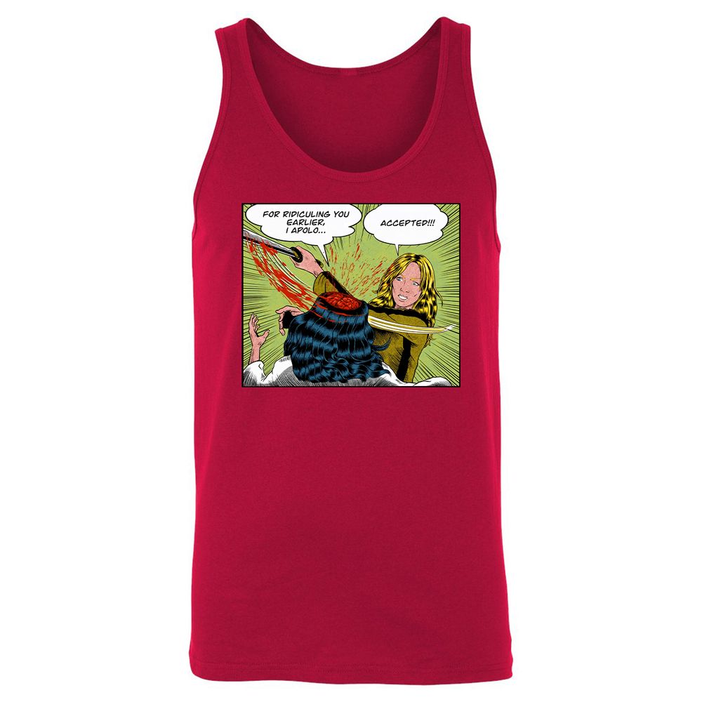 Unisex Jersey Tank - BPVL349H - Red - 11
