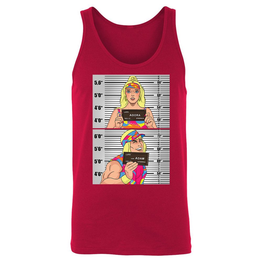 Unisex Jersey Tank - Z7QLS7PV - Red - 11