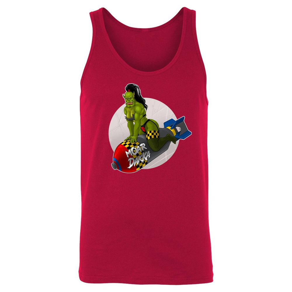 Unisex Jersey Tank - CC4ALWEN - Red - 11