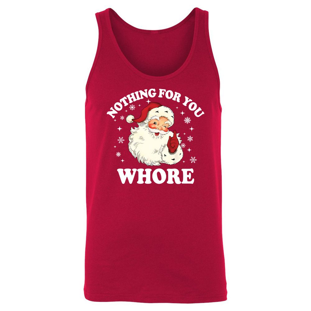 Nothing For You Whore Santa - Red - 11