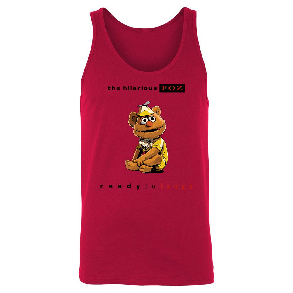 Unisex Jersey Tank - CCEGGKGN - Red - 11