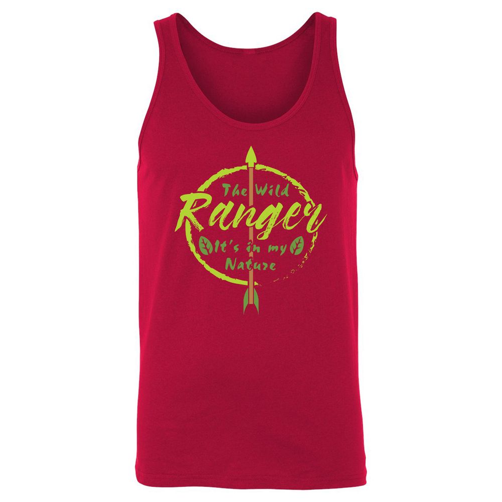 Unisex Jersey Tank - MBNZBGDN - Red - 11