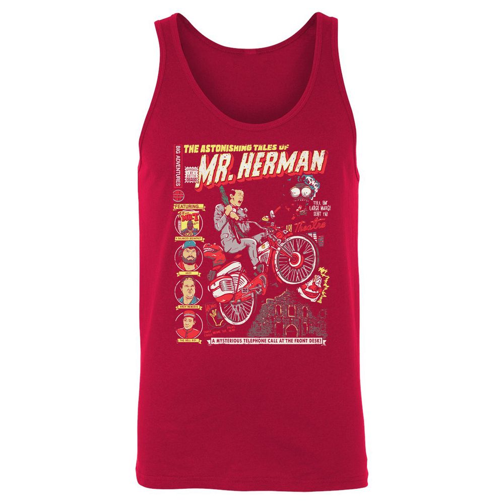 Unisex Jersey Tank - MYEMVLGU - Red - 11