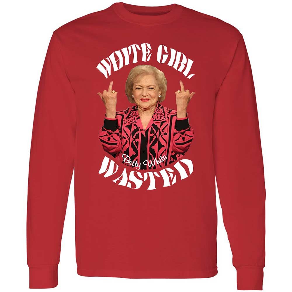 Long Sleeve T-Shirt - GLRTY32G - Red - 11