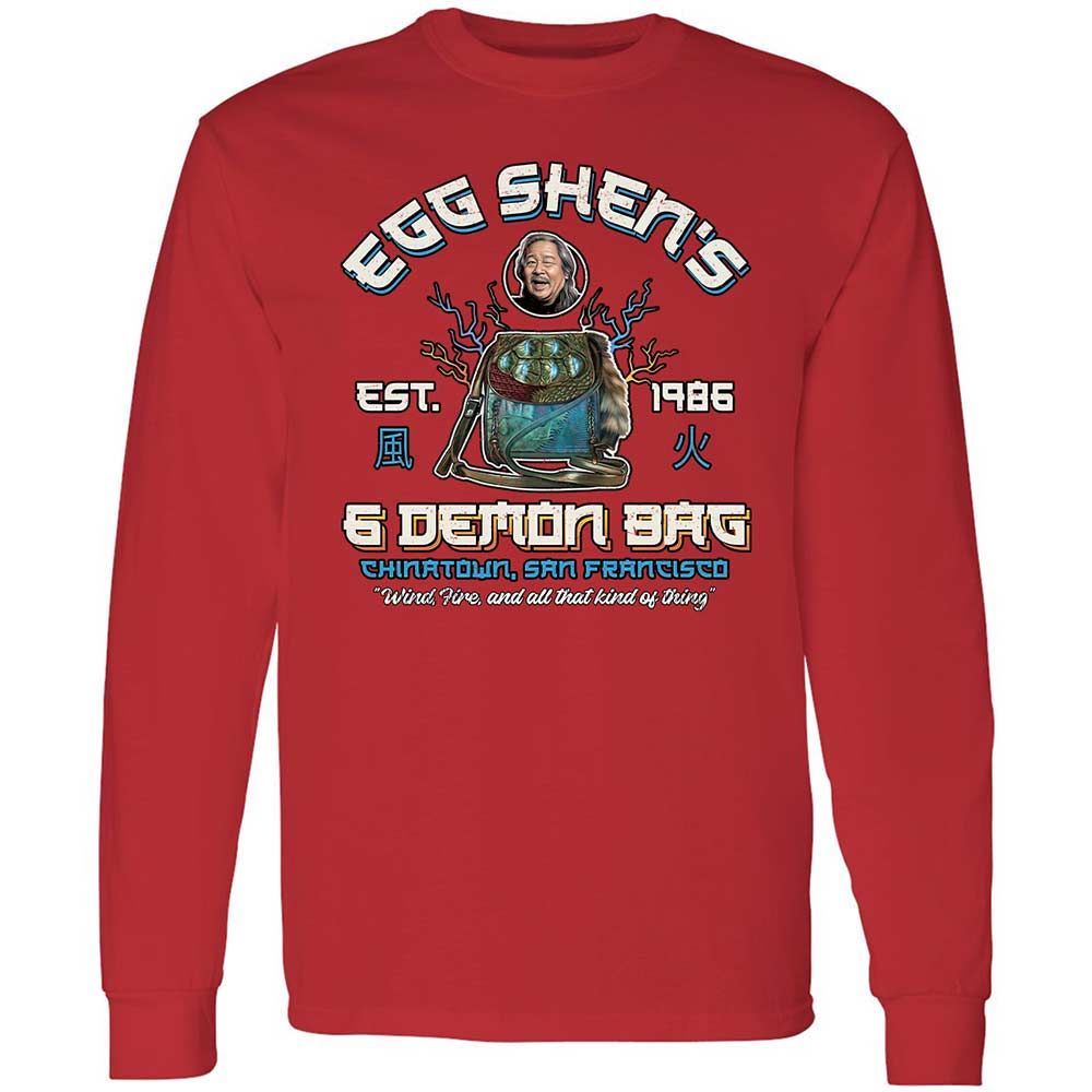 Long Sleeve T-Shirt - L7Y5AYUN - Red - 11