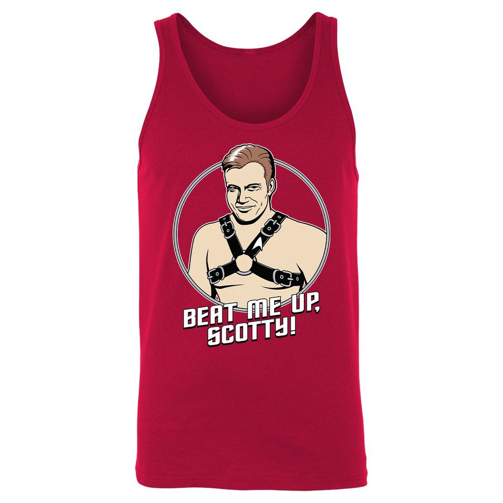 Unisex Jersey Tank - E7NJ72WG - Red - 11