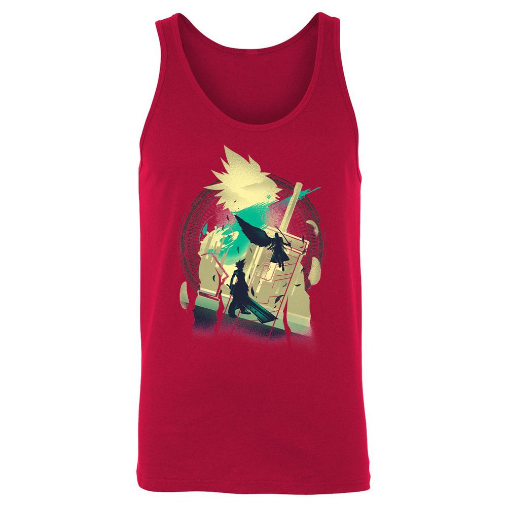 Unisex Jersey Tank - K57F978X - Red - 11