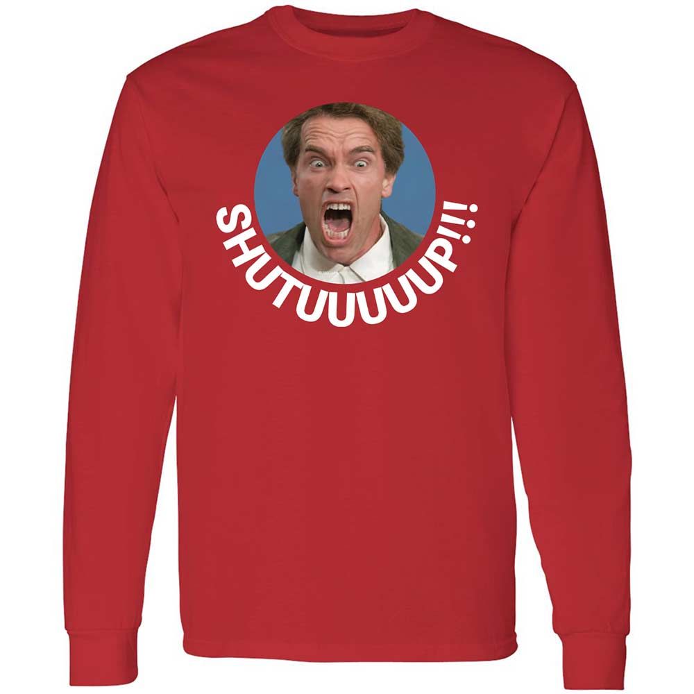 Long Sleeve T-Shirt - 57V9HE4Q - Red - 11