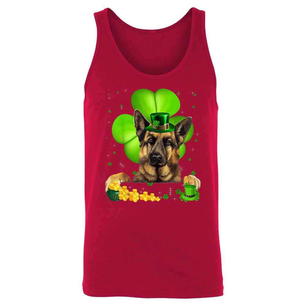 Unisex Jersey Tank - M9E5EQUD - Red - 11