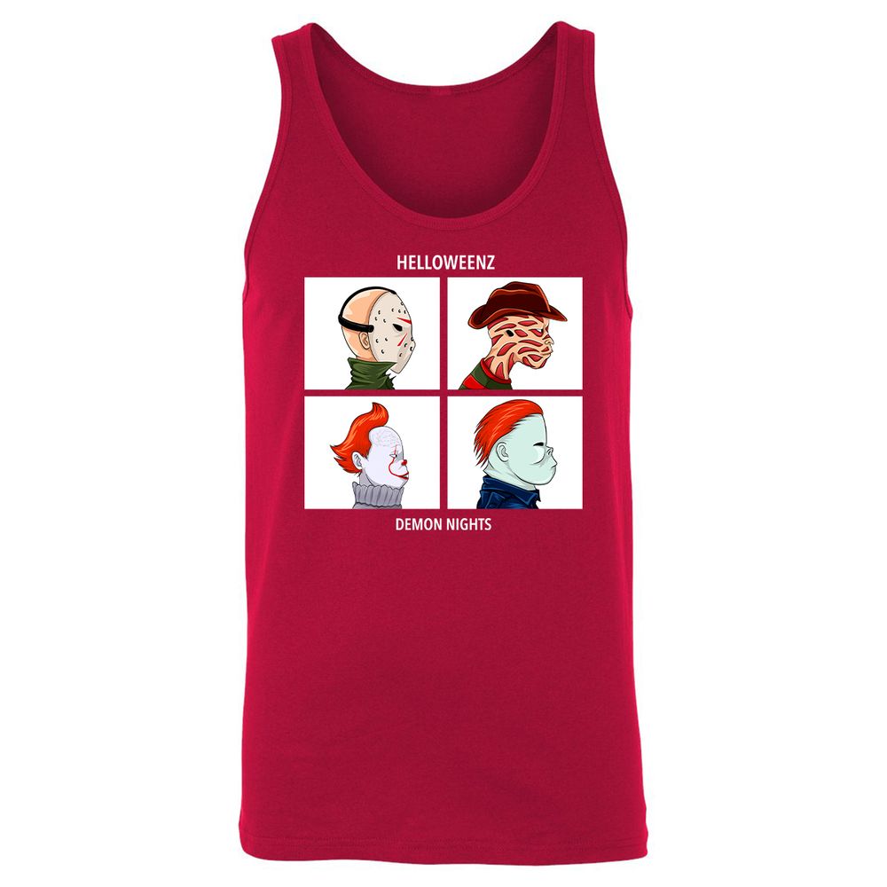Unisex Jersey Tank - Z5CHPNW5 - Red - 11