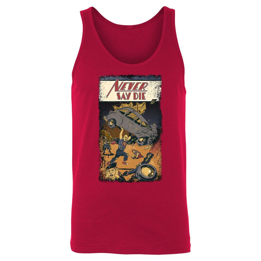 Unisex Jersey Tank - X66HVW1C - Red - 11