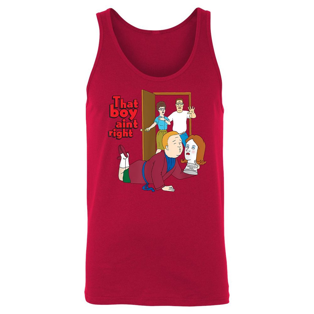 Unisex Jersey Tank - TE3PX6GM - Red - 11