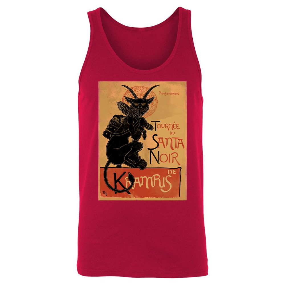 Unisex Jersey Tank - A26Z2VPU - Red - 11