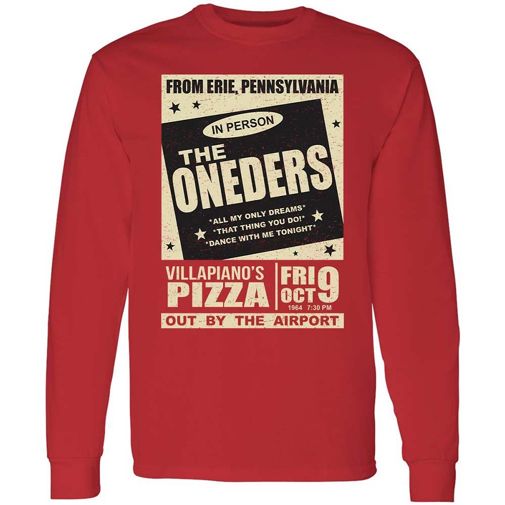 Long Sleeve T-Shirt - VXYUKQK4 - Red - 11